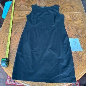 Lafayette 148 black virgin‎ wool dress size 12